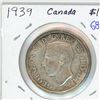 Image 1 : 1939 canada silver $1