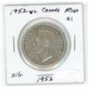 Image 2 : 1952 WL Canada Silver $1