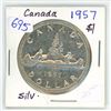 Image 1 : 1957 Canada Silver $1