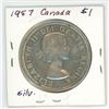 Image 2 : 1957 Canada Silver $1