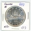Image 1 : 1961 Canada Silver $1 (1.)