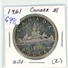Image 1 : 1961 Canada Silver $1 (2.)