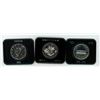Image 2 : Lot of 3 Canada Dollars:  1970, 1972, 1973