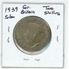 Image 2 : 1939 Great Britain Silver 2 Shillings