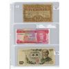 Image 1 : Lot of 3 banknotes:  1943 Denmark 10 Kroner, 1973 Barbados 1 Dollar, 1963 Japan 1000 Yen