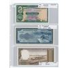 Image 1 : Lot of 3 banknotes:  1978 Hong Kong 10 Dollars, 1956/72 Cambodia 100 Riels, 1962 Laos 1000 Kip