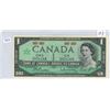 Image 1 : Lotof 2 1867-1967 canada $1, beattie/ rasminsky (1.)