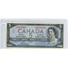 Image 1 : 1954 Canada $5, Bouey/Rasminsky (#U/X 8876368)