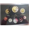 Image 1 : 2008 canada silver proof set, gold-plated dollar