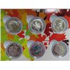 Image 4 : 2014 O Canada Fine Silver 10-coin Set, boxed, COAs