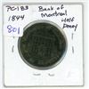 Image 1 : 1844 Bank of Montreal Half Penny Token PC-1B3