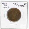 Image 2 : 1859N9 Low 9  Canada Large Cent