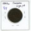 Image 1 : 1882H Canada Large Cent