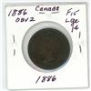 Image 2 : 1886 OBV2 canada large cent