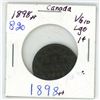 Image 1 : 1898H Canada Large Cent