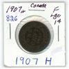Image 1 : 1907H Canada Large Cent