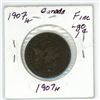 Image 2 : 1907H Canada Large Cent