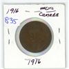 Image 1 : 1916 Canada Large Cent