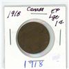 Image 1 : 1918 canada large cent