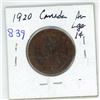 Image 1 : 1920 canada large cent