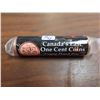 Image 1 : 2012 Canada's Last One Cent Coins; Copper Plated ZINC, Original Mint Roll