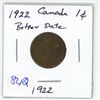 Image 1 : 1922 canada 1 cent better date