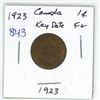 Image 1 : 1923 canada ket date 1 cent