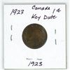 Image 2 : 1923 canada ket date 1 cent