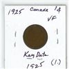 Image 2 : 1925 Canada 1¢ KEY DATE (1.)