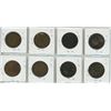 Image 2 : Lot of 8 large pennies - 1896, 1899, 1907, 1908, 1909, 1915, 1938, 1947