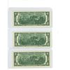 Image 2 : Lot of three USA two dollar bills