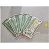 Image 1 : Lot of 6 CAD $1.00 - 1937, 1954 replacement note, 1954, 1967, 1967, 1973