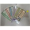 Image 1 : 1954 collection - $1, $2, $5, $10, $20, $50