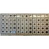 Image 5 : 3 full sheets (60 coins) of foreign coinagemany countries