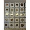 Image 6 : 3 full sheets (60 coins) of foreign coinagemany countries