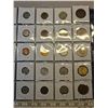 Image 8 : 3 full sheets (60 coins) of foreign coinagemany countries