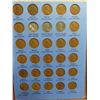 Image 2 : U.S. Lincoln Head Cent Collection from 1941 to 1966. Housed in a blue Whitman folder. Coins grade up