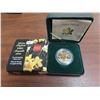 Image 1 : 2003 Golden Daffodil 50 Cents. Sterling Silver with 24-karat Gold Plating. Proof with Ultra Heavy Ca