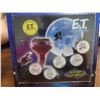 Image 2 : E.T-. The Extra-Terrestrial. 5 different E.T. medallions. Minted by the Royal Canadian Mint. Housed 
