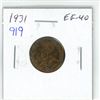 Image 1 : 1931 Canadian Small Cent. EF-40.