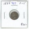 Image 1 : 1988 Canadian Victorian Silver 5 Cents. F-15.