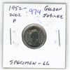 Image 1 : 1952 – 2002P Golden Jubilee 10 Cents. Specimen-66. Nice.
