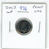 Image 1 : 2003WP Canadian 10 Cents. W = Winnipeg. P = Plated. Proof Like.