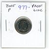 Image 1 : 2005P Canadian 10 Cents. Plated. Proof Like.