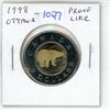 Image 1 : 1998 Ottawa Toonie. Proof Like.