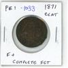 Image 1 : Prince Edward Island. 1871 Cent. The only coin issued by PEI before it joined Canada. F-15.