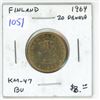 Image 1 : Finland. 1964 20 Pennia. BU.