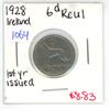 Image 1 : Ireland. 1928 6 Pence. The first coinage of the Republic of Ireland. VF.