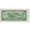 Image 2 : 1954 Modified Portrait $1. Beattie-Coyne signatures. X/L Prefix. BC-37a. VF-20.