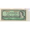 Image 1 : 1954 Modified Portrait $1 Replacement note. Beattie-Rasminsky signatures. *C/F Replacement Prefix. B